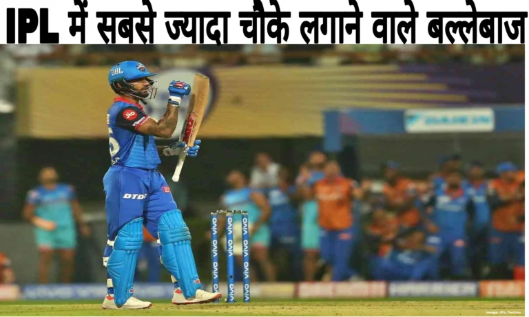 IPL में सबसे ज्यादा चौके लगाने वाले खिलाड़ी, Most Fours in IPL History,IPL me sabse jyada four, Most fours in IPL, IPL में सबसे ज्यादा Four, Highest fours in IPL